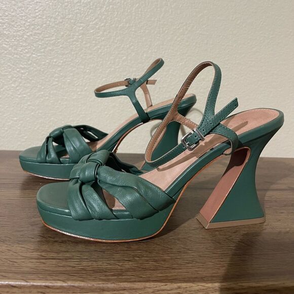 Vicenza Shoes - Chic Green Women's Heels